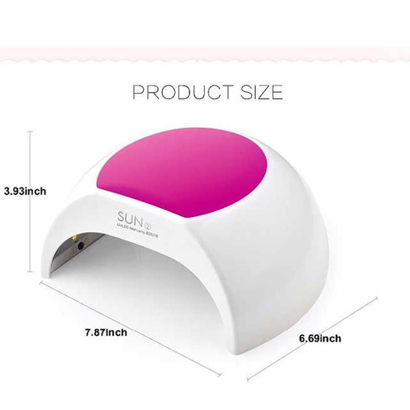 48w UV LED Nail Lamp 365+405nm Wavelength  Nail Dryer 33Beads  Blue Light UV Led Manicure Light
