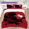 Cowboy Bebop Pattern Bedding,Quilt Set Quilt Cover Pillowcase Home Birthday Gift (1*duvet cover+2*pillowcase,without core)SSJT0917313