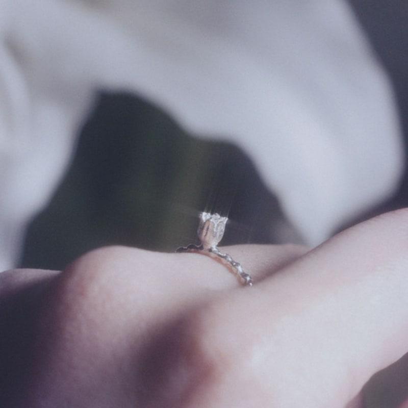 tomorrowobject 23FW. lily of the valley. ring 09