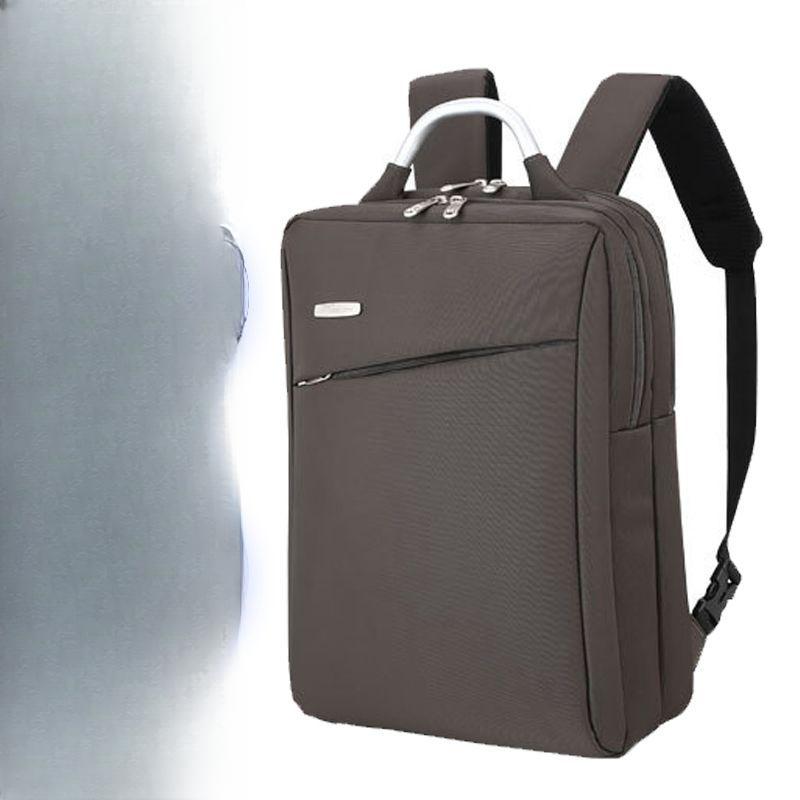 

Мужской деловой рюкзак Высококлассный стиль Повседневный дорожный рюкзак Большой вместимости Водонепроницаемая сумка для компьютера Рюкзак