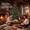 Christmas Tree, Artificial Fir, Realistic Look, Quick Assembly, Plastic, Green, 140 X 140 X 210cm