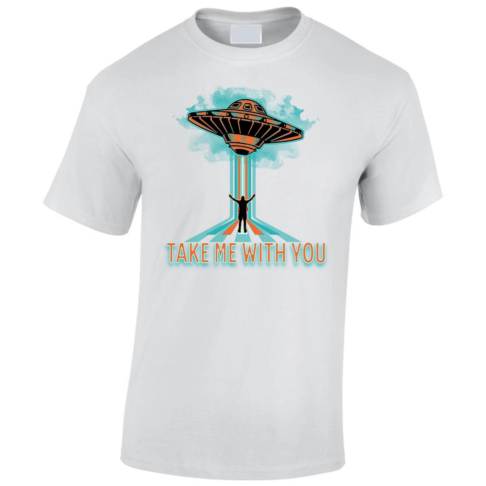 

Roswell T Shirt Aliens DTG Conspiracy Spacemen Funny Birthday UFO Take Me With M