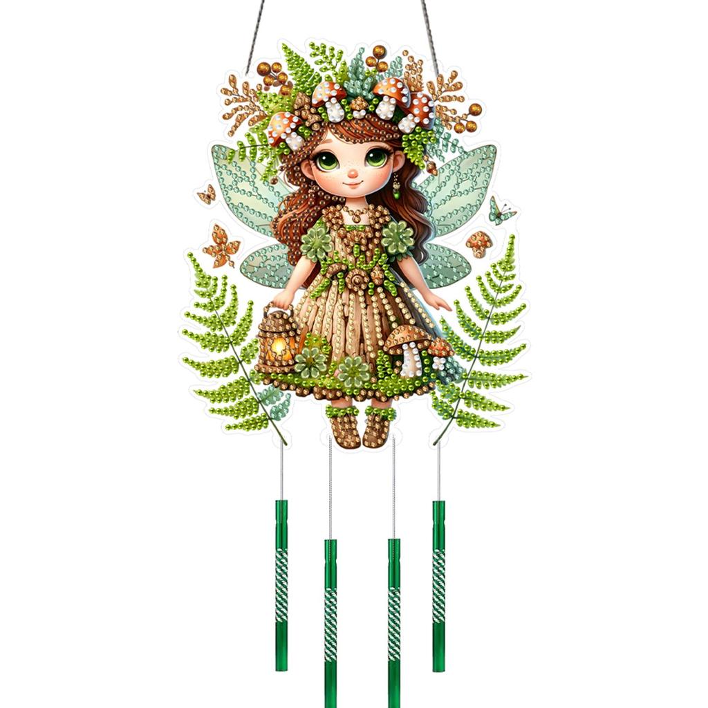 Acrylic 2D/Flat DIY Special Shape Hanging Diamond Art Kits Diamond Painting Set Diamond Art Pendant DIY Home Decor Hanging Charm