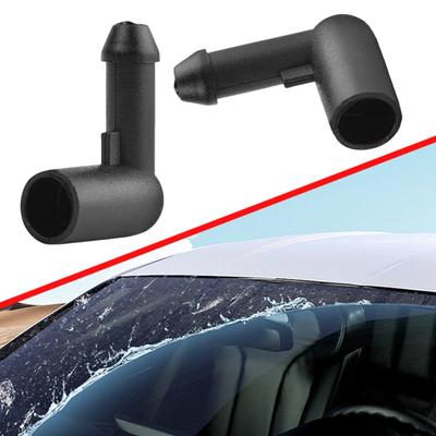 2 stk Vindusspyler Slangekobling Plast Enkel installasjon Slangekobling for Vauxhall/Opel Vastra H