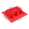 Conjunto de Base de Suporte de Macaco de Plástico Espesso Com Design de Reforço Para Levantamento Estável Resgates Off Road