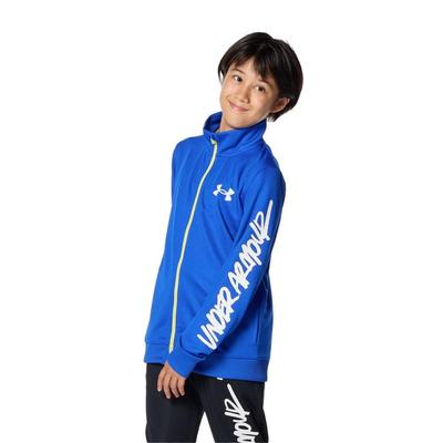 UA TRACK JACKET Team Royal White YSM