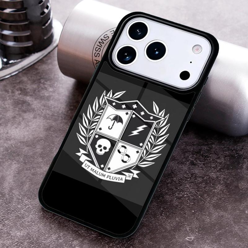 Umbrella Academy Logo Phone Case For iPhone 17,16e,15,14,13,12,11,Mini,Pro,MAX soft Silicone Cover
