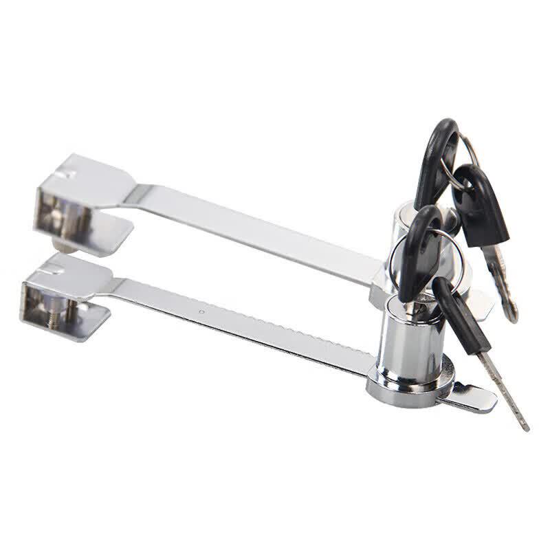 Hesi Dige Drill-Free Glass Cabinet Lock Set