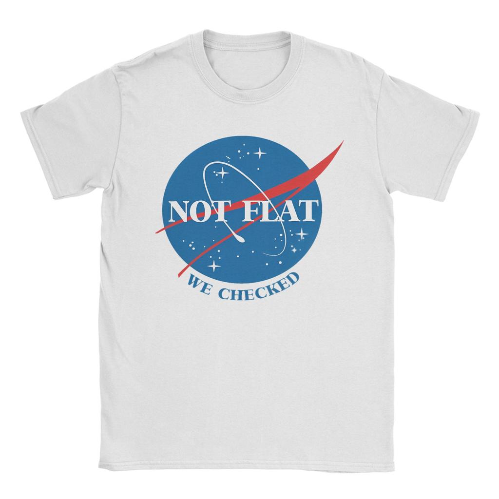 T-shirt da Astronauta NASA nello Spazio da Uomo Cotone Top Stampati Girocollo Manica Corta
