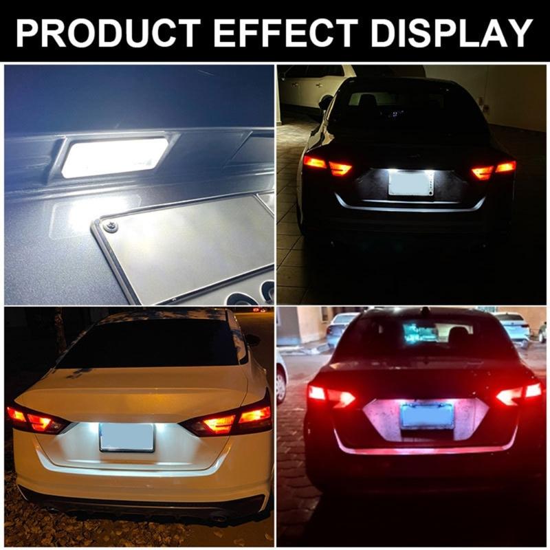 High Brightness LED License Lamp Energy Efficient LED Number Plate Lighting LED License Plate Illumination for C27