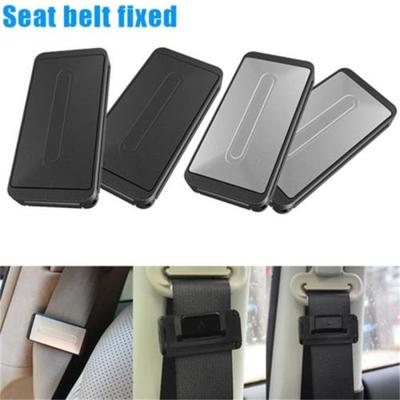 2 Pack Car Seat Belt Adjuster Clip Stop Buckle For Comfort And Safety