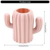 Stylish Plastic Shaped Pen Storage Box Lightweight Desktop Organizer