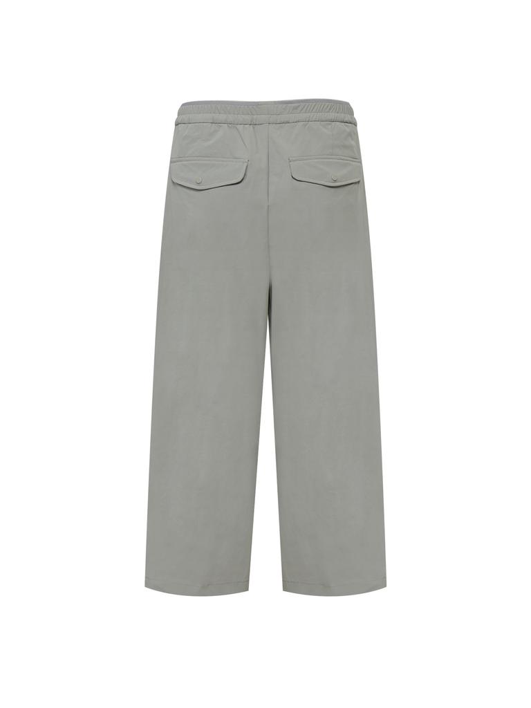 EIDER On The Rock Women'S Semi-Wide Crop Pants_D/Grayish Beige