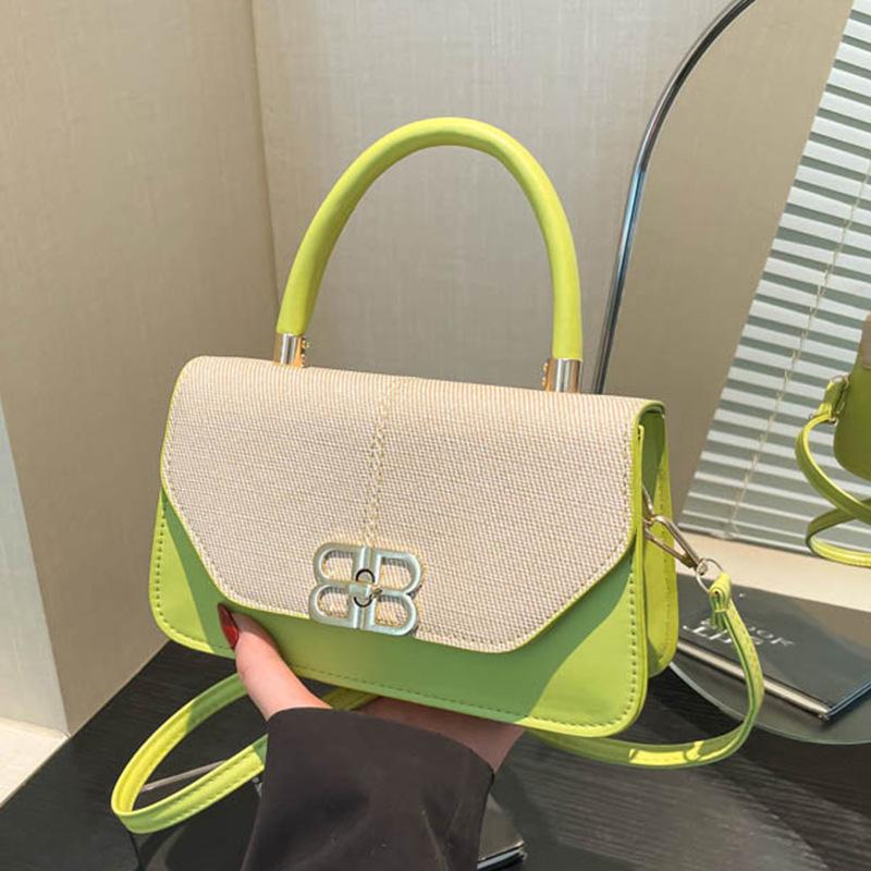 Trend bag women's bag 2025 summer new fashion simple underarm bag foreign style personalized shoulder crossbody small square bag