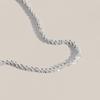 47Bag 925 Silver Snowflake Silver Chain Necklace Beta