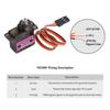 WINGONEER 10pcs MG90S ZOHD Volantex Metal Gear RC Micro Servo for Airplane RC Helicopter Car Boat Models