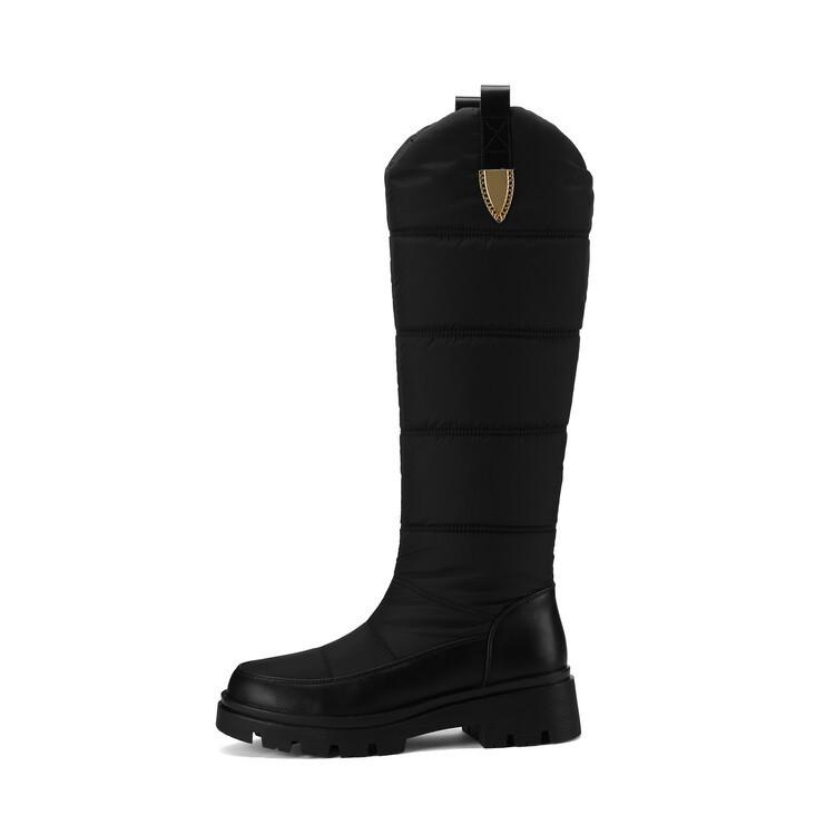 Thick-Bottomed Velvet Waterproof Winter Cotton Boots