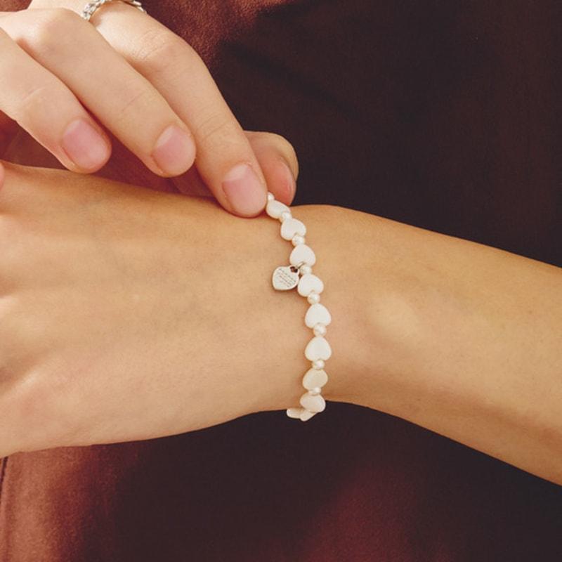 

noonoo fingers Iris Bracelet WHITE GOLD