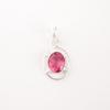 Pink Tourmaline Gemstone 925 Sterling Silver Jewelry Pendant For Birthday Gift PP-6-18