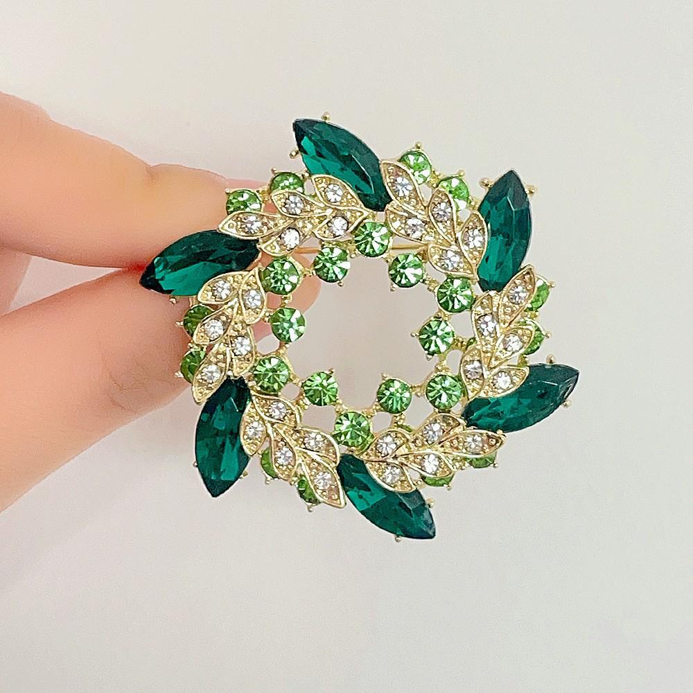 High-End Pearl & Rhinestone Butterfly Brooch for Women's Fashion Suits and Scarves
