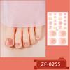 New Toe Nail Stickers 3D Manicure Stickers Toenail Bronzing Imitation Diamond Girl Cute Nail Polish Film Manicure Stickers