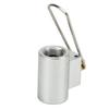 Outdoor Gas Tank Refill Valve Aluminum Alloy Frosted Gas Tank Mutual Filling Joint for Camping Hiking