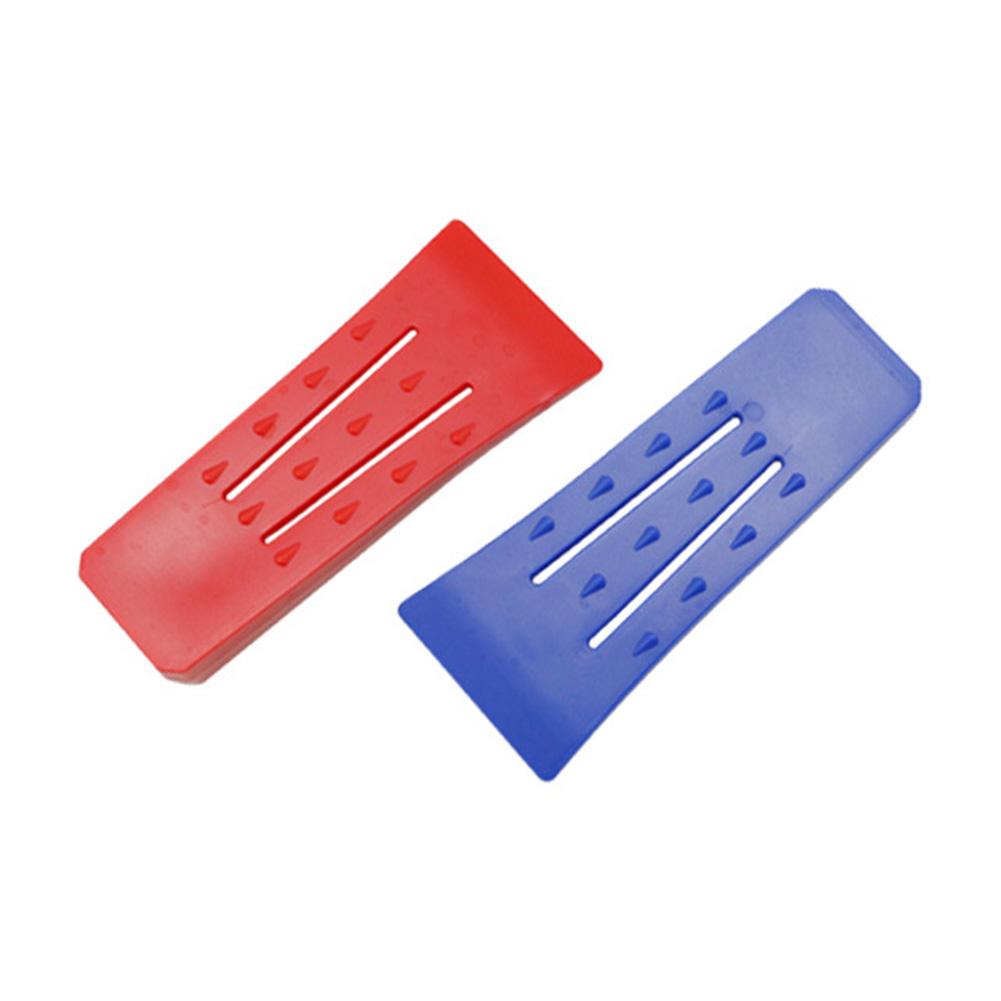 Plastic Tree Felling Wedge Lightweight Wood Splitting Wedges Reusable High Impact Resistance with Spikes Woodcutting Tools
