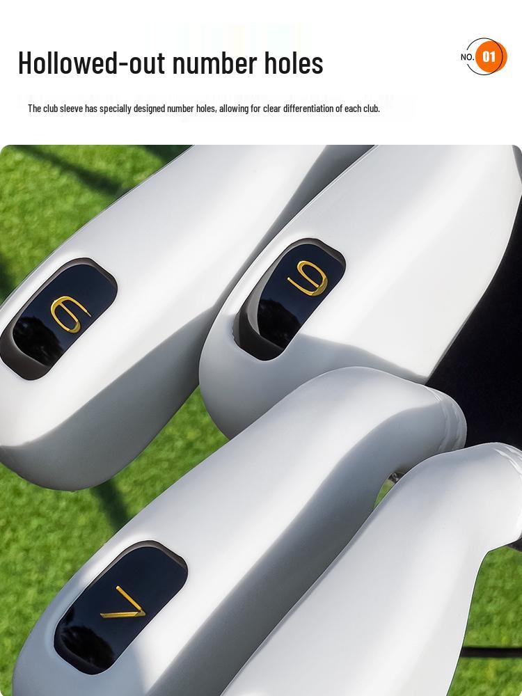 PGM Wear-Resistant Silicone Iron Headcovers – Protective Golf Club Pitching Wedge Cover
