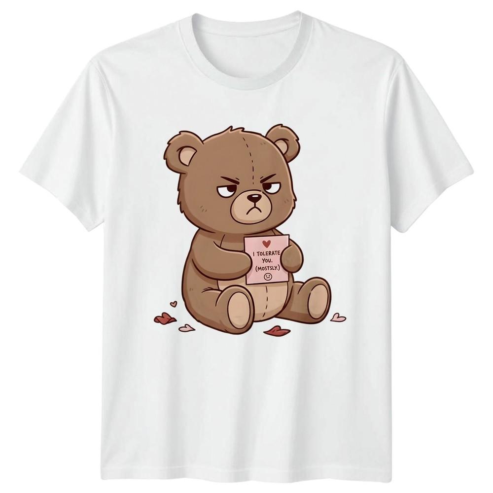 I Tolerate You Mostsly TShirt Sarcastic Humor Valentines Day Gift S