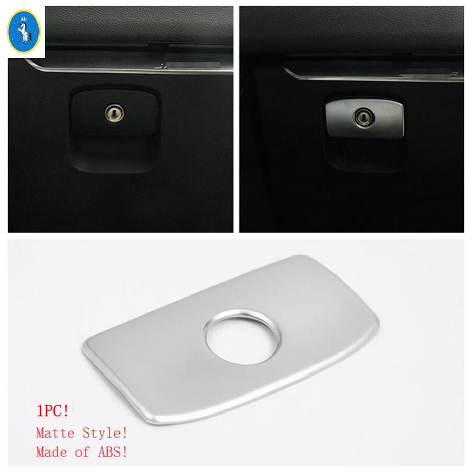 Matte Car Trunk Hook / Water Cup Holder / Window Lift  Decor Panel Cover Trim ABS Accessories For Jaguar F-Pace X761 2017 -