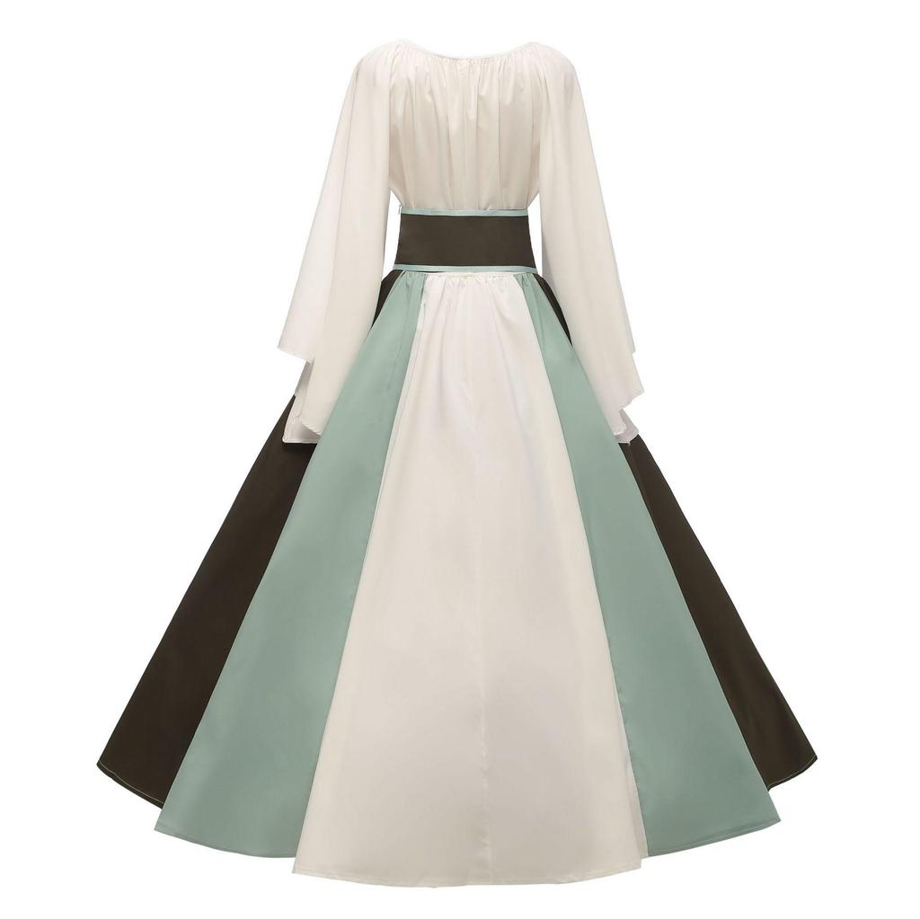Halloween Medieval Renaissance Women's Cosplay Dress Costume