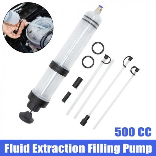 Fluid Extraction Filling Syringe Transfer Liquid Pump Oil Extractor Automotive