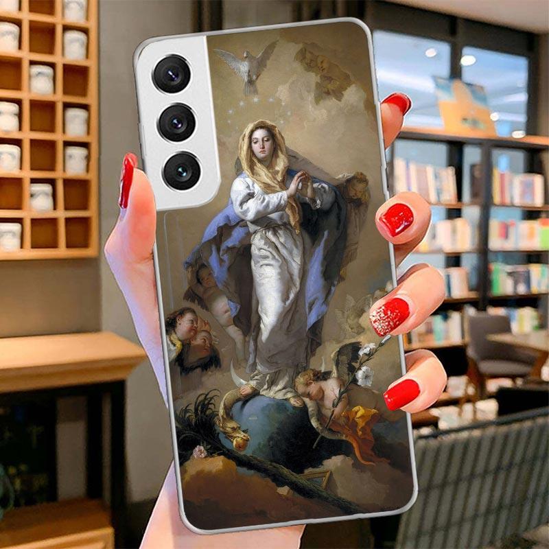 Renaissance Art Painting Cover Phone Case For Samsung Galaxy S26 S25 Edge S24 Ultra S23 S22 Plus S21 S20 FE Soft Fundas Shell Ga