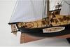 Woody Joe 1/120 scale model of the Susquehanna Black Ship with unfurled sails, assembly kit