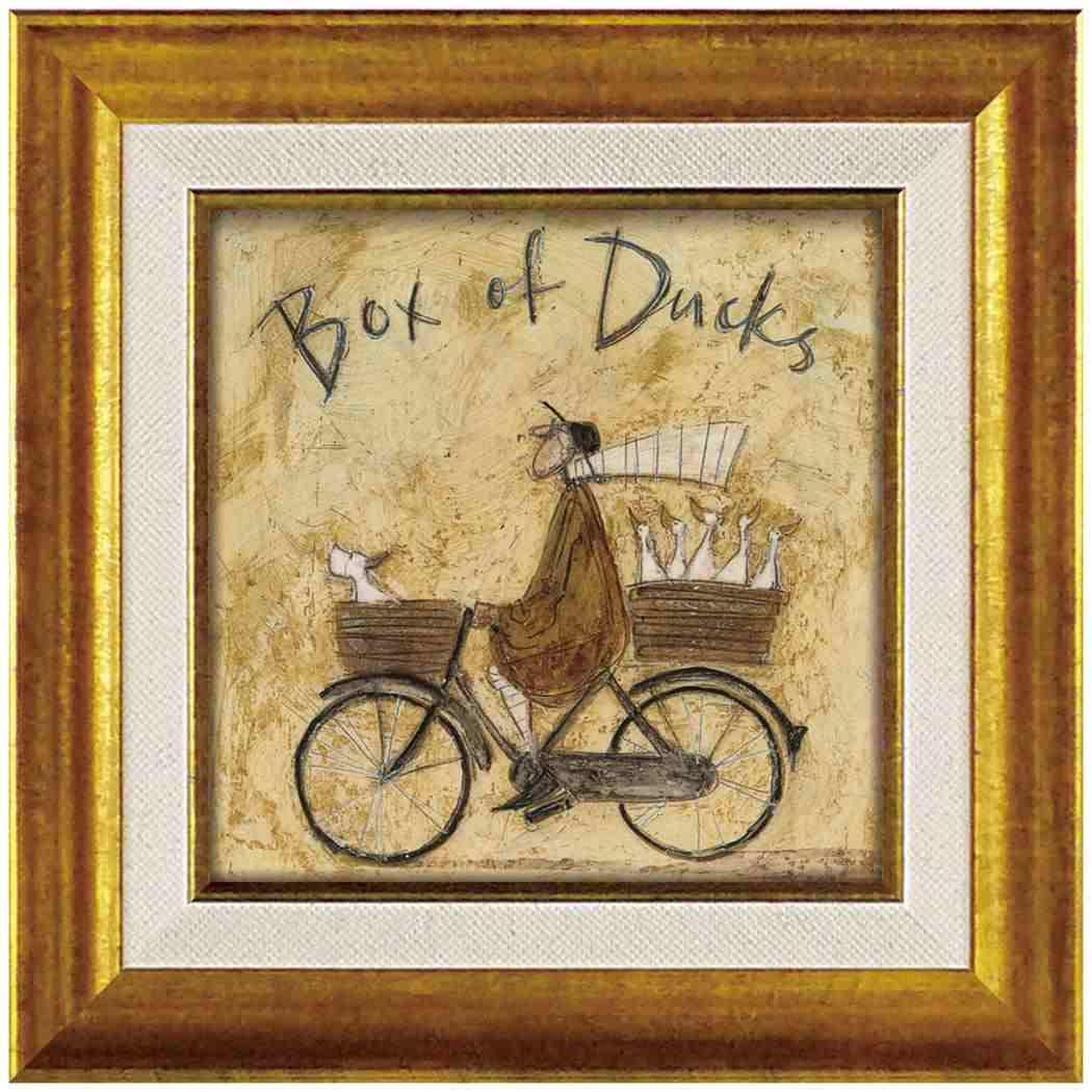 YouPower Sam Toft Художественная рама с гелевым покрытием, Маленькая «Утиная коробка»