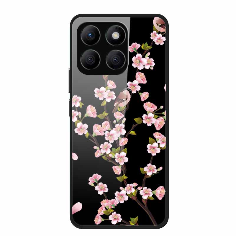 For Honor X8c Case X8 c X 8c Tempered Glass Hard Back Cover Phone Case For Honor X8c 4G Case HonorX8c X 8 c Capa Soft TPU Bumper