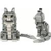 Realistisches Maine Coon Katze Bausteine Set DIY Zusammenbau Tier Modell Kreative Haus Schreibtisch Dekoration Haustier Sammlung Geschenke