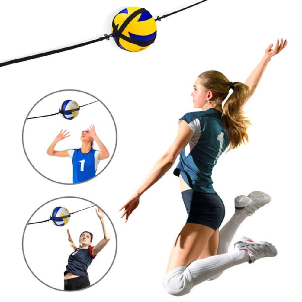 Elastic Volleyball Training Chain Flexible Wear-resistant Solo Serve Trainer Volleyball Auxiliary Training