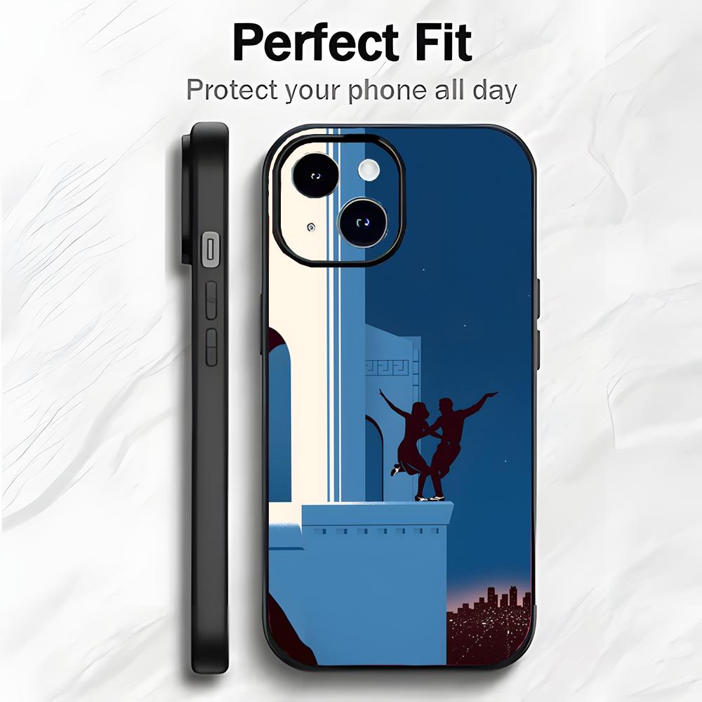 Romantic American Movie L-La La Land Phone Case Phone Case Soft Packaging Lightweight For iPhone17 16 15 14 13ProMax