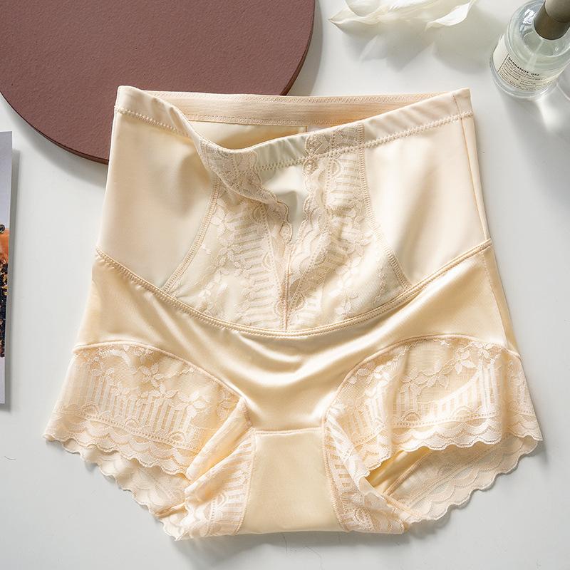 

Нижнее белье для женщин Высокая талия Без следов Утягивающий живот Подтянутые ягодицы Моделирование тела Сетчатое кружево Антибактериальная промежность Большие треугольные трусики M