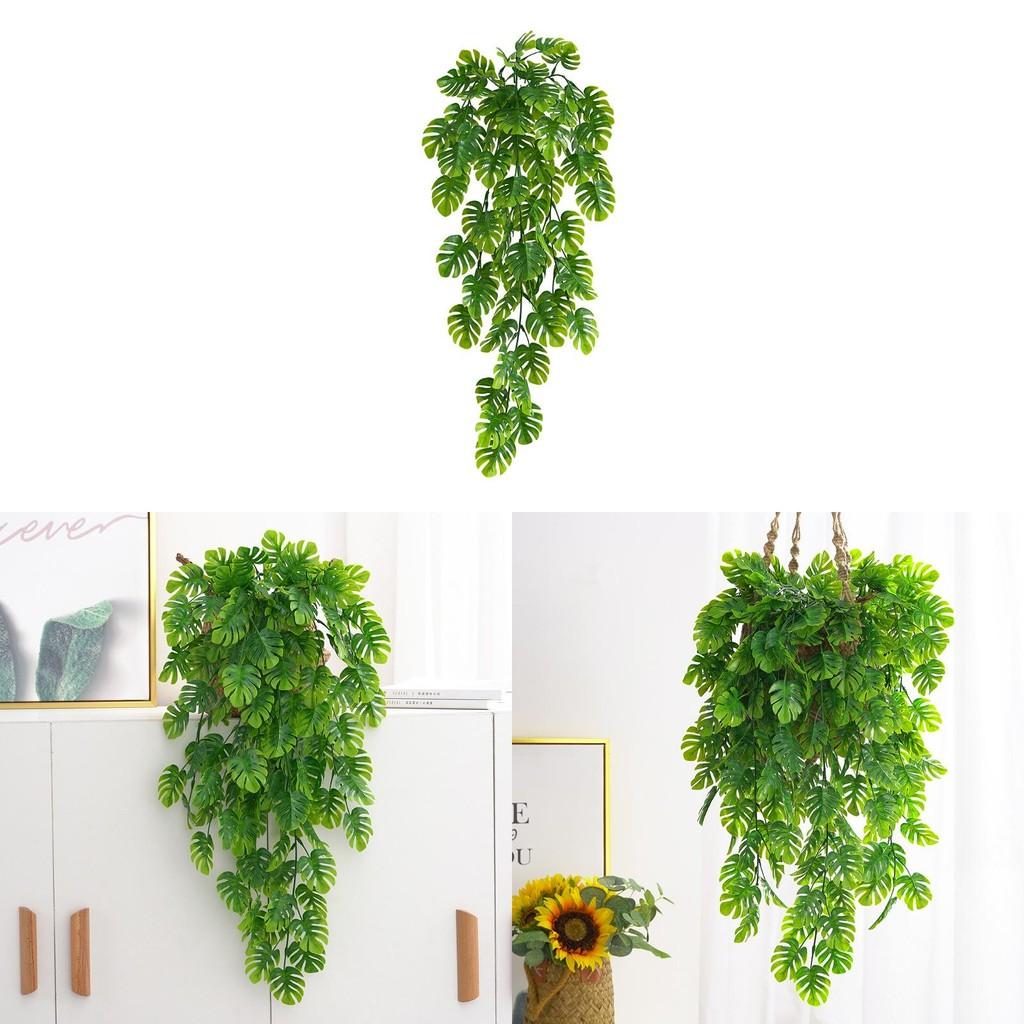 Deliciosa Artificial Monstera Plant With Hanging Decoration For Spaces Indoor