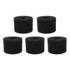 5PCS Pool Filter Sponge PU Sponge Black Reusable Washable Cylindrical Simming Pool Filter Foam for Pool Pump