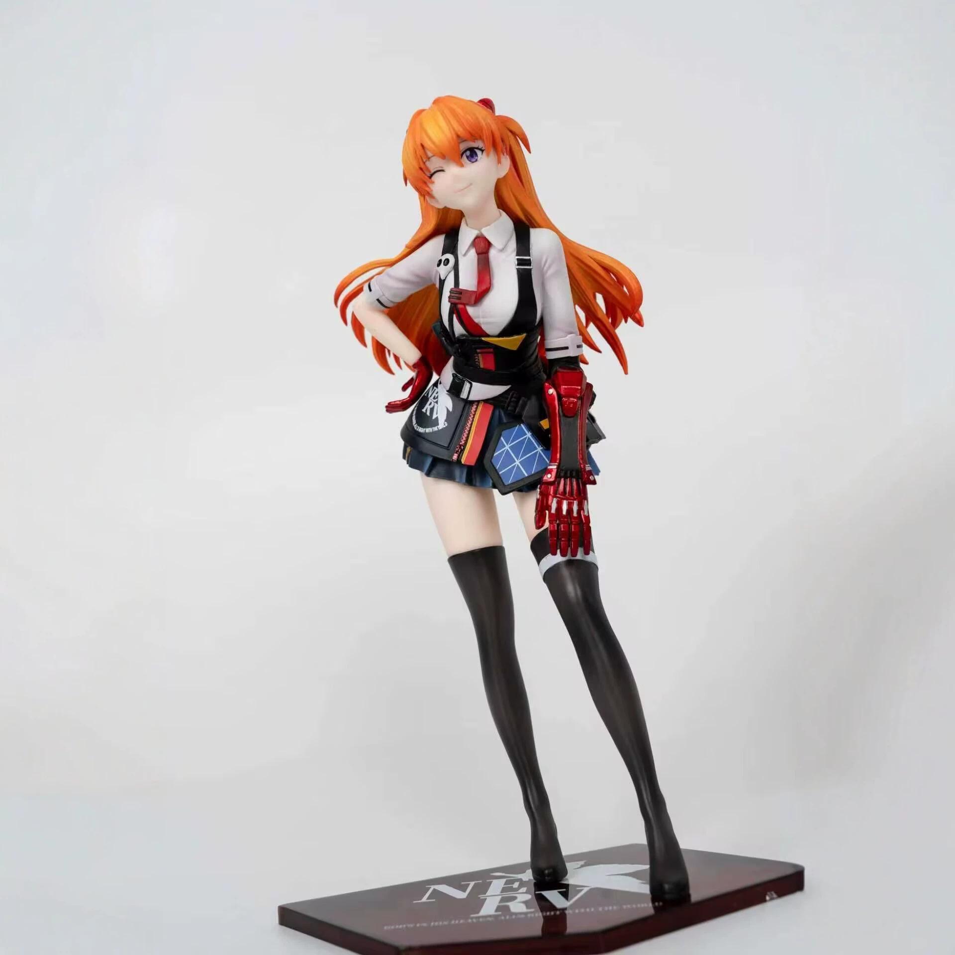 Theater Version, Robot, Mecha Asuka, Two-Dimensional Girl, Standing Position, Chassis Ornament Model, Boxed Figure.