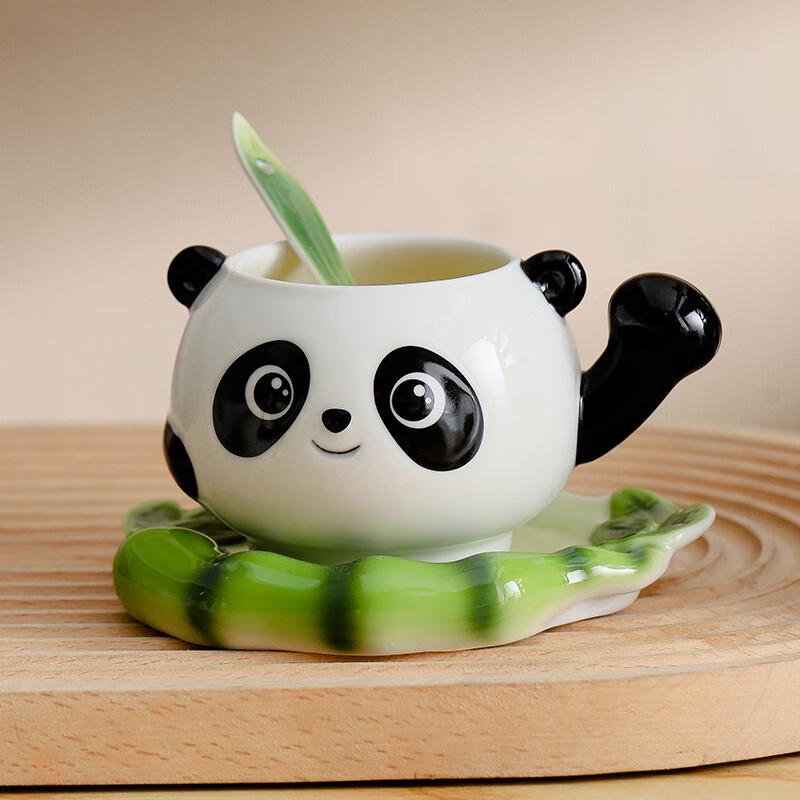

Enamel Panda Ceramic Coffee Mug