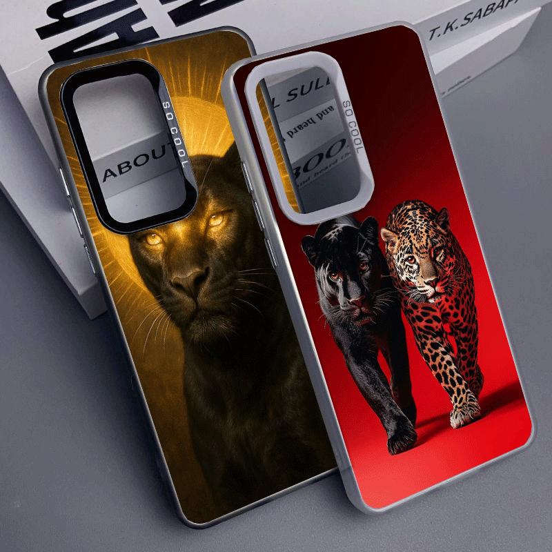 Black Panther Cool Animal Shockproof Phone Case for Samsung A17 A16 A15 A14 A37 A57 A36 A56 A26 A35 A55 A25 A34 A54 A24 A13 A23