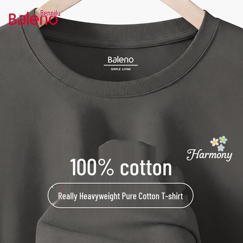 Baleno Men s 100% Cotton Casual Short Sleeve T-Shirt 2XL