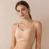 Big-breasted mulberry silk bra, large cup gathering comfort, no steel ring, beautiful back lift and secondary breasts