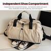 Large Capacity Travel Duffel Bag - Spacious Weekender Duffel Bag Sports Fitness Yoga Bag Ideal for Business Trips Vacations and Daily Commutes