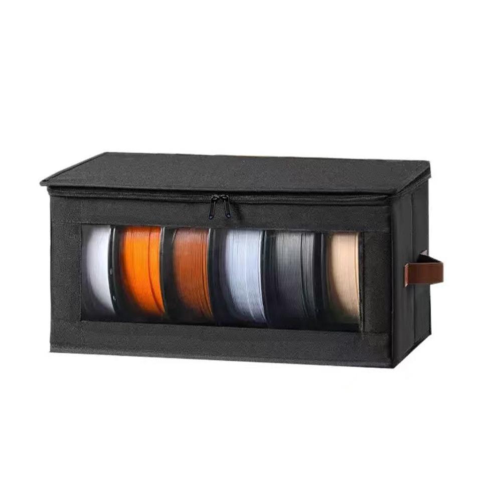Filament Storage Box - 3D Printer Filament Storage Containers 3D Printing Accessories Holder Rack for Home Office Workshop