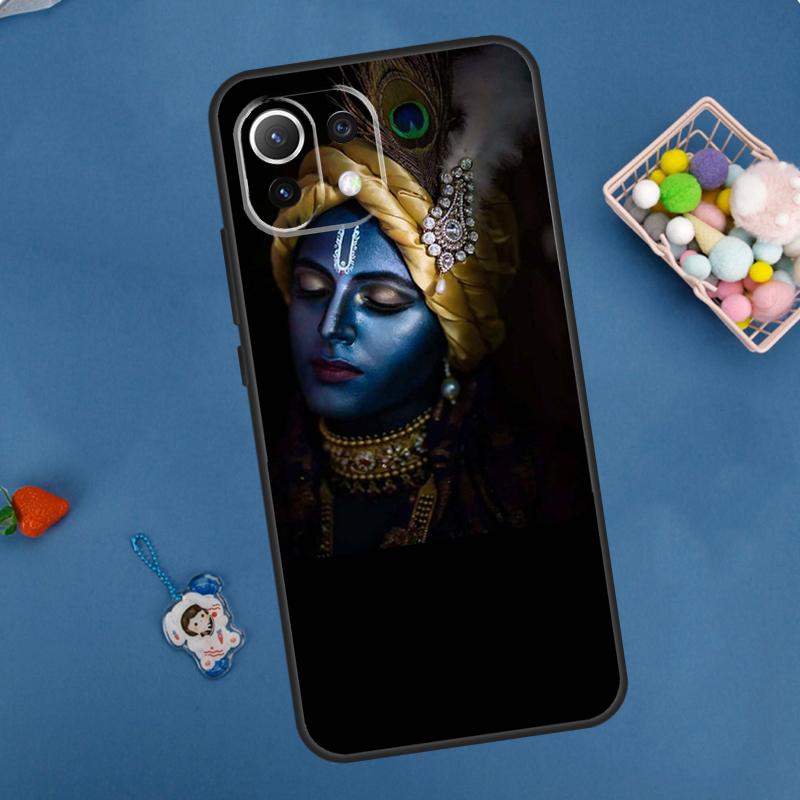 Indian God Lord Krishna Case For Xiaomi 15 Ultra 13 14 11T 12T 13T 14T Pro POCO X7 Pro F5 F6 M6 X3 X5 X6 Pro Coque